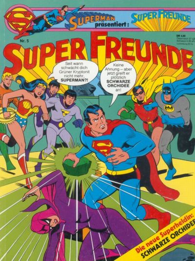 Cover for Super Freunde (Egmont Ehapa, 1980 series) #5