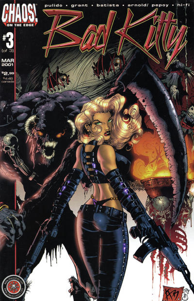 Cover for Bad Kitty (Chaos! Comics, 2001 series) #3