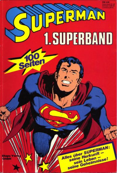 Cover for Superman Superband (Egmont Ehapa, 1973 series) #1