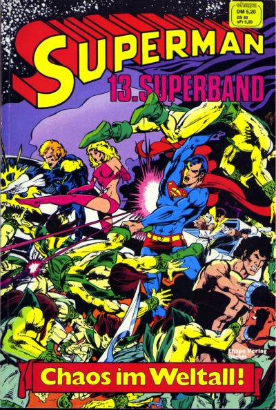 Cover for Superman Superband (Egmont Ehapa, 1973 series) #13