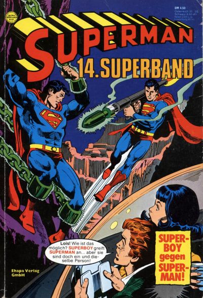 Cover for Superman Superband (Egmont Ehapa, 1973 series) #14