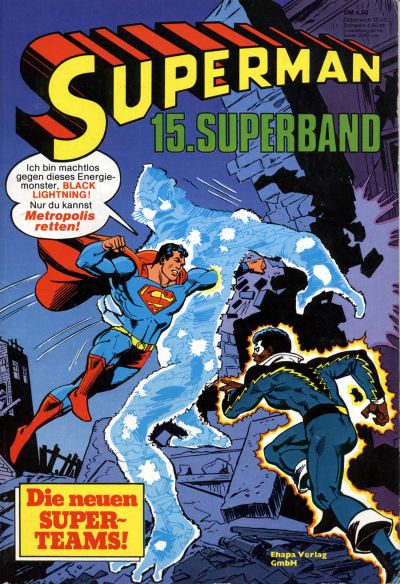 Cover for Superman Superband (Egmont Ehapa, 1973 series) #15