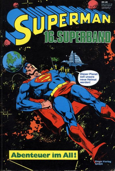 Cover for Superman Superband (Egmont Ehapa, 1973 series) #16
