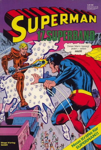 Cover for Superman Superband (Egmont Ehapa, 1973 series) #17