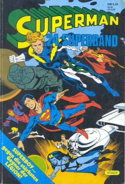 Cover for Superman Superband (Egmont Ehapa, 1973 series) #24