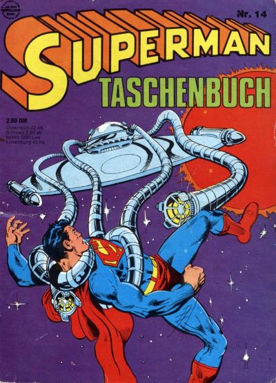 Cover for Superman Taschenbuch (Egmont Ehapa, 1976 series) #14