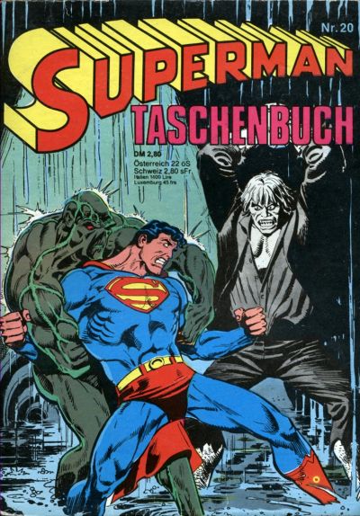 Cover for Superman Taschenbuch (Egmont Ehapa, 1976 series) #20