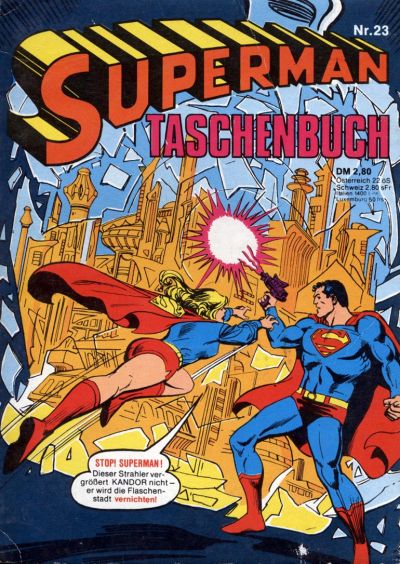 Cover for Superman Taschenbuch (Egmont Ehapa, 1976 series) #23
