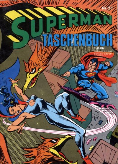Cover for Superman Taschenbuch (Egmont Ehapa, 1976 series) #25