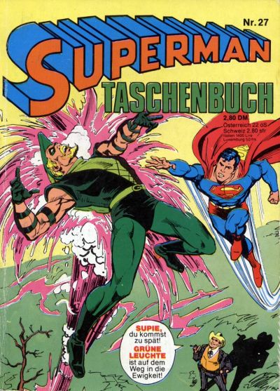 Cover for Superman Taschenbuch (Egmont Ehapa, 1976 series) #27
