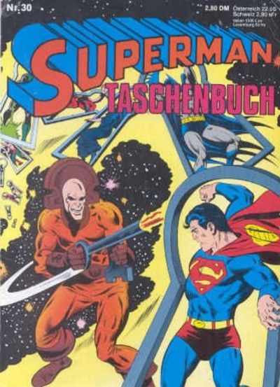 Cover for Superman Taschenbuch (Egmont Ehapa, 1976 series) #30