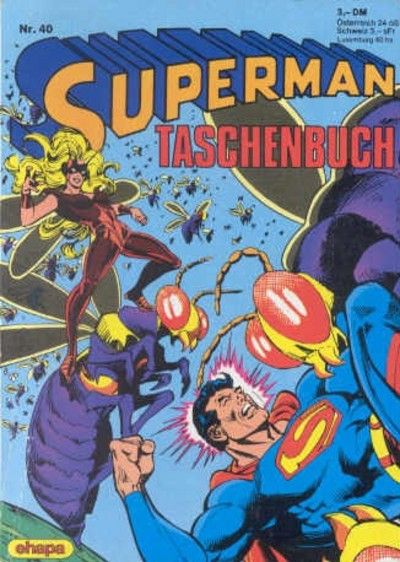 Cover for Superman Taschenbuch (Egmont Ehapa, 1976 series) #40
