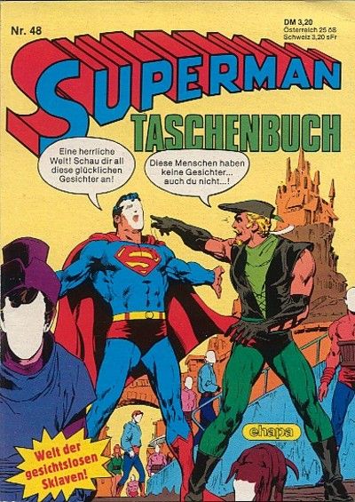 Cover for Superman Taschenbuch (Egmont Ehapa, 1976 series) #48