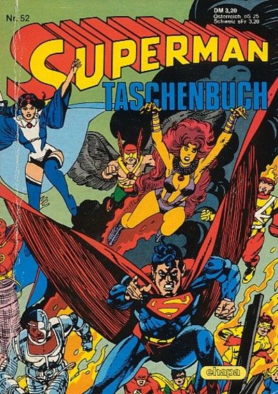 Cover for Superman Taschenbuch (Egmont Ehapa, 1976 series) #52