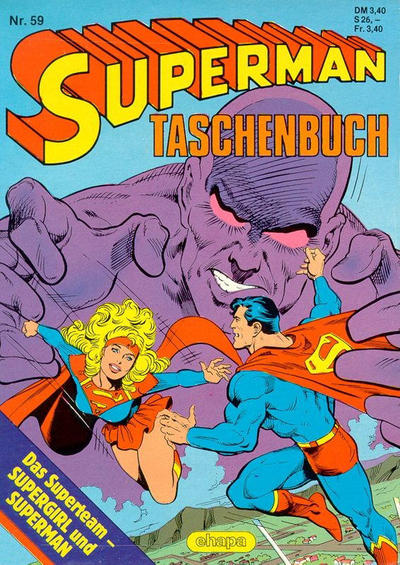 Cover for Superman Taschenbuch (Egmont Ehapa, 1976 series) #59