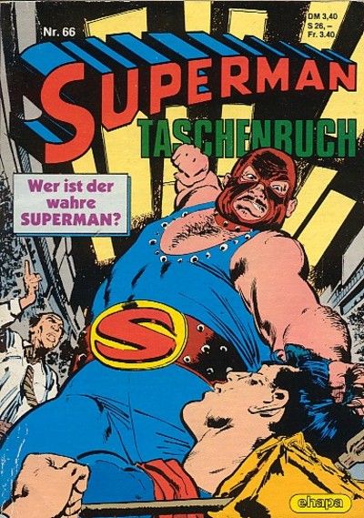 Cover for Superman Taschenbuch (Egmont Ehapa, 1976 series) #66