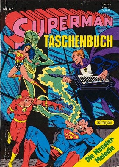 Cover for Superman Taschenbuch (Egmont Ehapa, 1976 series) #67