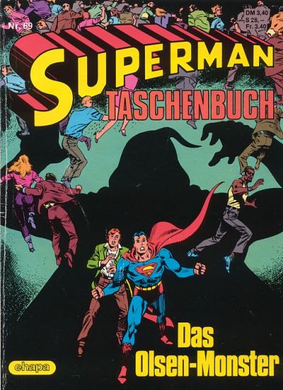 Cover for Superman Taschenbuch (Egmont Ehapa, 1976 series) #69