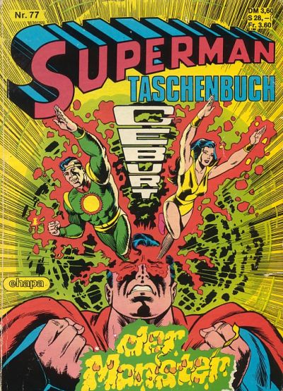 Cover for Superman Taschenbuch (Egmont Ehapa, 1976 series) #77