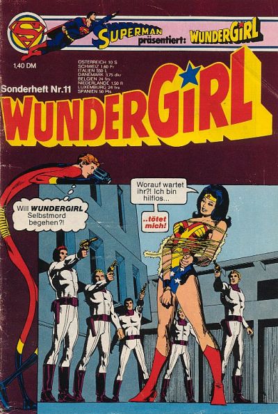Cover for Wundergirl (Egmont Ehapa, 1976 series) #11