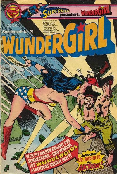 Cover for Wundergirl (Egmont Ehapa, 1976 series) #21