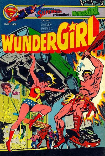 Cover for Wundergirl (Egmont Ehapa, 1976 series) #1/1980