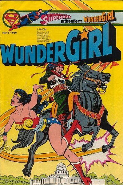 Cover for Wundergirl (Egmont Ehapa, 1976 series) #5/1980