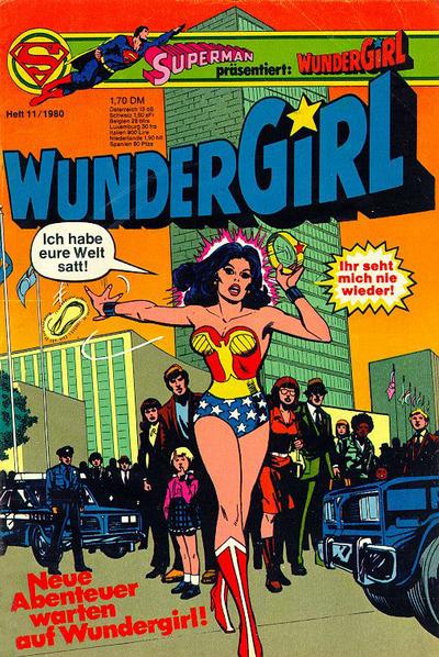 Cover for Wundergirl (Egmont Ehapa, 1976 series) #11/1980