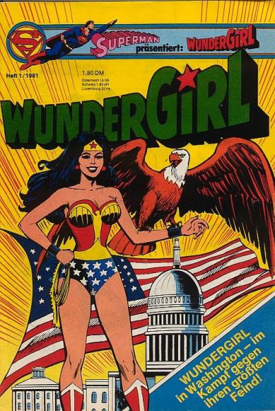 Cover for Wundergirl (Egmont Ehapa, 1976 series) #1/1981