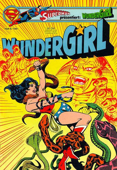 Cover for Wundergirl (Egmont Ehapa, 1976 series) #6/1981