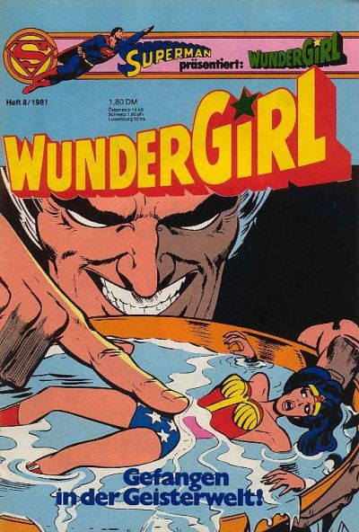 Cover for Wundergirl (Egmont Ehapa, 1976 series) #8/1981