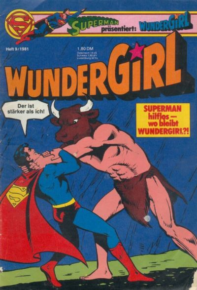Cover for Wundergirl (Egmont Ehapa, 1976 series) #9/1981
