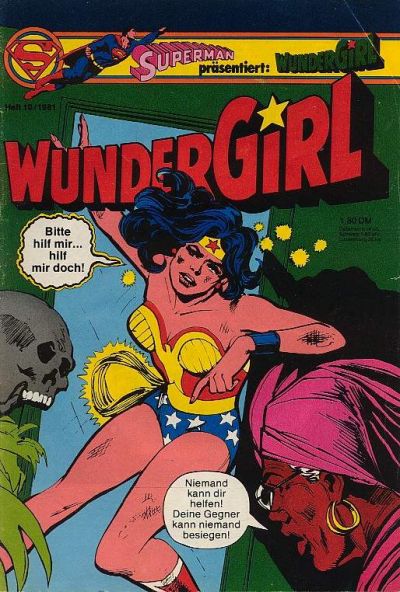 Cover for Wundergirl (Egmont Ehapa, 1976 series) #10/1981