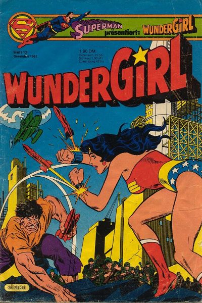 Cover for Wundergirl (Egmont Ehapa, 1976 series) #12/1982
