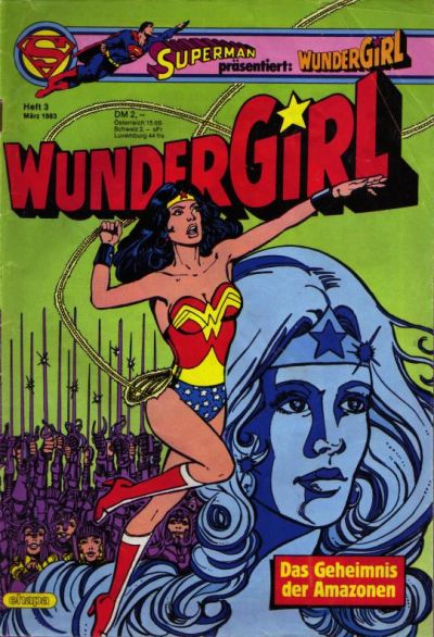 Cover for Wundergirl (Egmont Ehapa, 1976 series) #3/1983