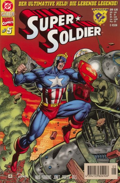 Cover for DC gegen Marvel (Dino Verlag, 1996 series) #5