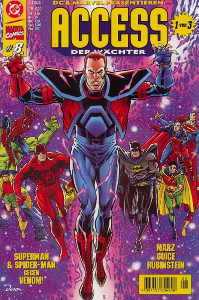 Cover for DC / Marvel (Dino Verlag, 1997 series) #8