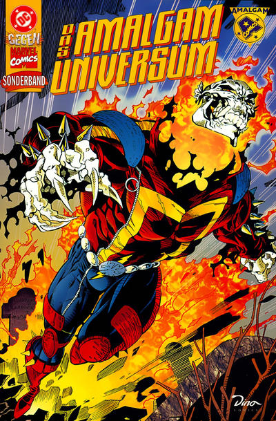 Cover for DC gegen Marvel Sonderband (Dino Verlag, 1996 series) #1 - Das Amalgam-Universum