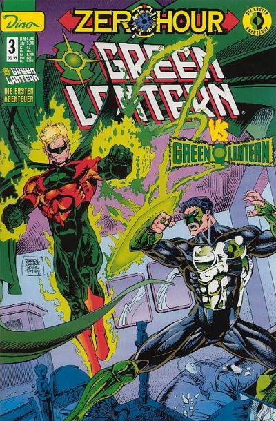 Cover for Green Lantern Die ersten Abenteuer (Dino Verlag, 1999 series) #3