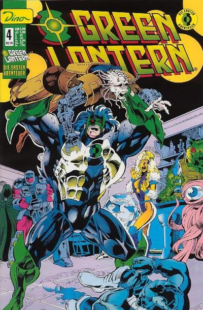 Cover for Green Lantern Die ersten Abenteuer (Dino Verlag, 1999 series) #4