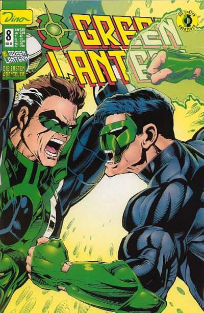 Cover for Green Lantern Die ersten Abenteuer (Dino Verlag, 1999 series) #8