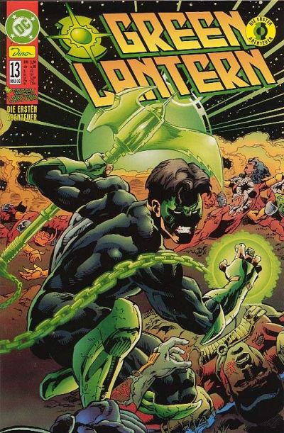 Cover for Green Lantern Die ersten Abenteuer (Dino Verlag, 1999 series) #13