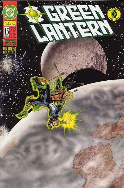 Cover for Green Lantern Die ersten Abenteuer (Dino Verlag, 1999 series) #15