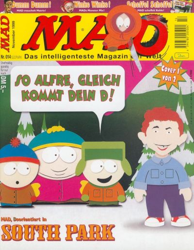 Cover for Mad (Dino Verlag, 1998 series) #14 [Cover 1 von 2]