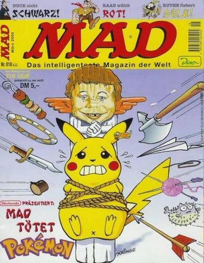 Cover for Mad (Dino Verlag, 1998 series) #18