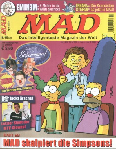 Cover for Mad (Panini Deutschland, 2003 series) #55