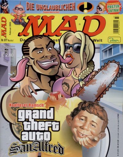 Cover for Mad (Panini Deutschland, 2003 series) #77