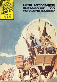 Cover Thumbnail for Ranchserien (Illustrerte Klassikere / Williams Forlag, 1968 series) #58