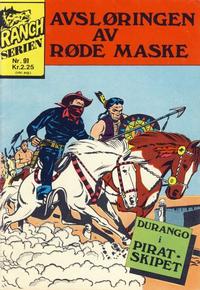 Cover Thumbnail for Ranchserien (Illustrerte Klassikere / Williams Forlag, 1968 series) #91