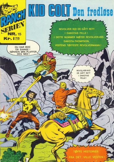 Cover for Ranchserien (Illustrerte Klassikere / Williams Forlag, 1968 series) #15
